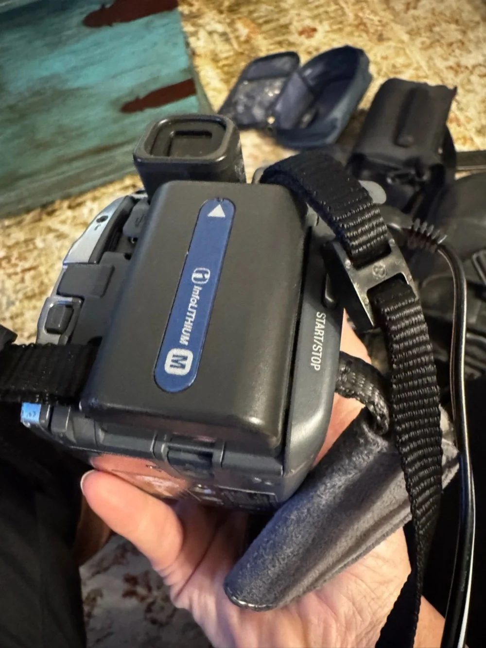 Sony Silver Handycam DVD Camcorder with Mega Pixel Branding